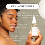Facial Toner w/ White Willow Bark