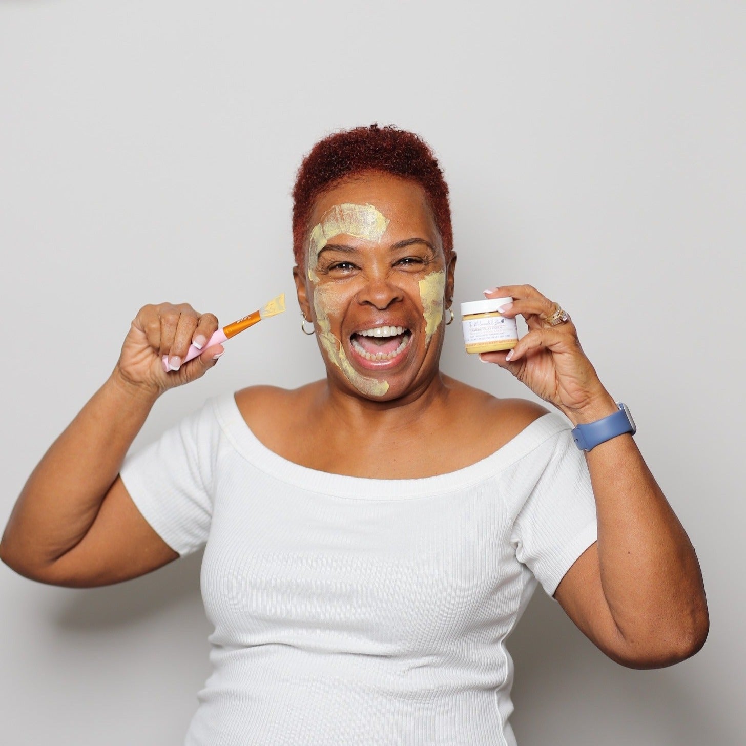 Turmeric Clay Facial