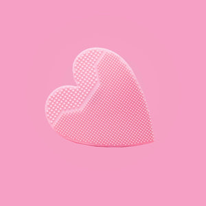 Pink Heart Scrubbie - Vendor