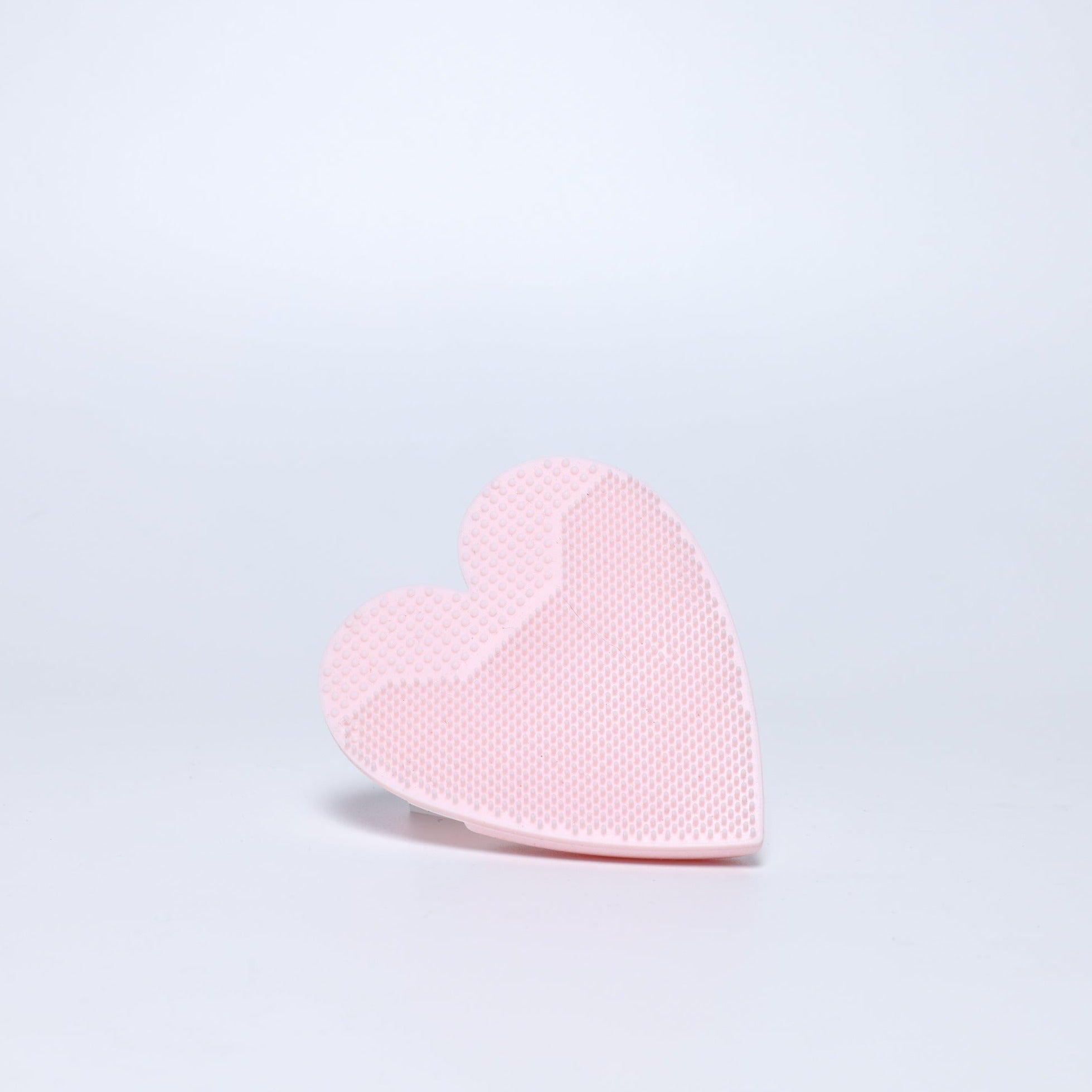 Pink Heart Scrubbie